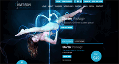 Desktop Screenshot of inversiondancestudios.com